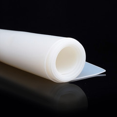 Flexible Silicone Rubber Sheet Plate Pad Thk 0.5-30 mm Translucent Mat Seal