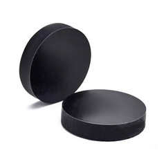 10x Round Solid EPDM Rubber Disc Discs Pads | Diameter: 15-100mm | Thickness 6mm