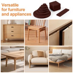Furnimate Felt Furniture Pads 300 Pieces Furniture Pads For Hardwood Floors