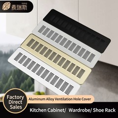 Aluminium Air Vent Grille Clip On Moisture Proof Vent Cover 540 x 140 mm