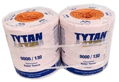 Baler Twine, Orange Poly, Two 4,500-Ft. Spools – PBT9130TONBP