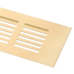 Air Intake Cover, 4Pcs 250x60mm – Aluminum Alloy Grille (Gold)