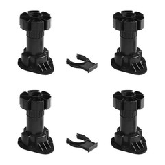 Modern Adjustable Furniture Legs 4 Pieces Suitable for Tables Cupboards Shelves