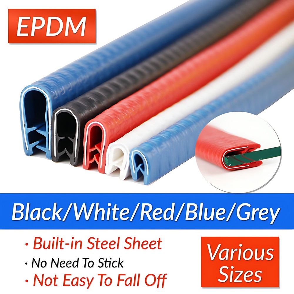 EPDM Car Door Edge Guard Protector Moulding Trim Edge Strip Chip Protect Rubber