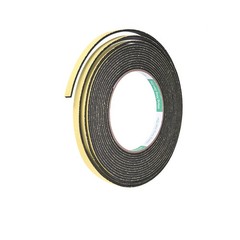 Foam Seal Tape, 8mm Wide 2mm Thick 16.4 Feet Long Adhesive Weather Strip 2PACK