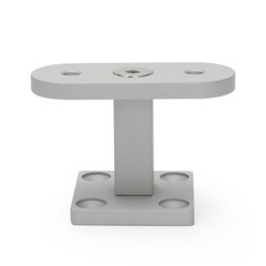 2x Stainless Steel Stairs Holder Stair Railing Modern Straight Handrail Bracket