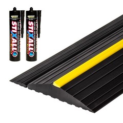 16’5″/5.0m Weather Defender® 16’5″ (incl. 2 adhesives), Black/Yellow