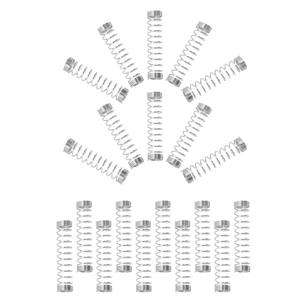 20 Pcs Refill Spring Press Type Pen Springs Gel Mechanical Compression