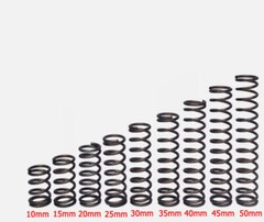 Wire Dia 0.2mm Compression Spring Pressure 2mm to 3mm OD and 5mm to 50mm Length