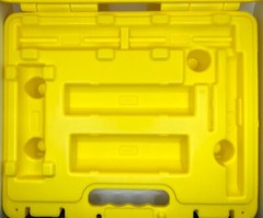 New Hinge Doctor new yellow case & updated instructions. Fits 6 standard tools!
