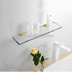 8PCS Adjustable Brass Glass Clamp Clip Brushed Gold Shelf Bracket Holder Support