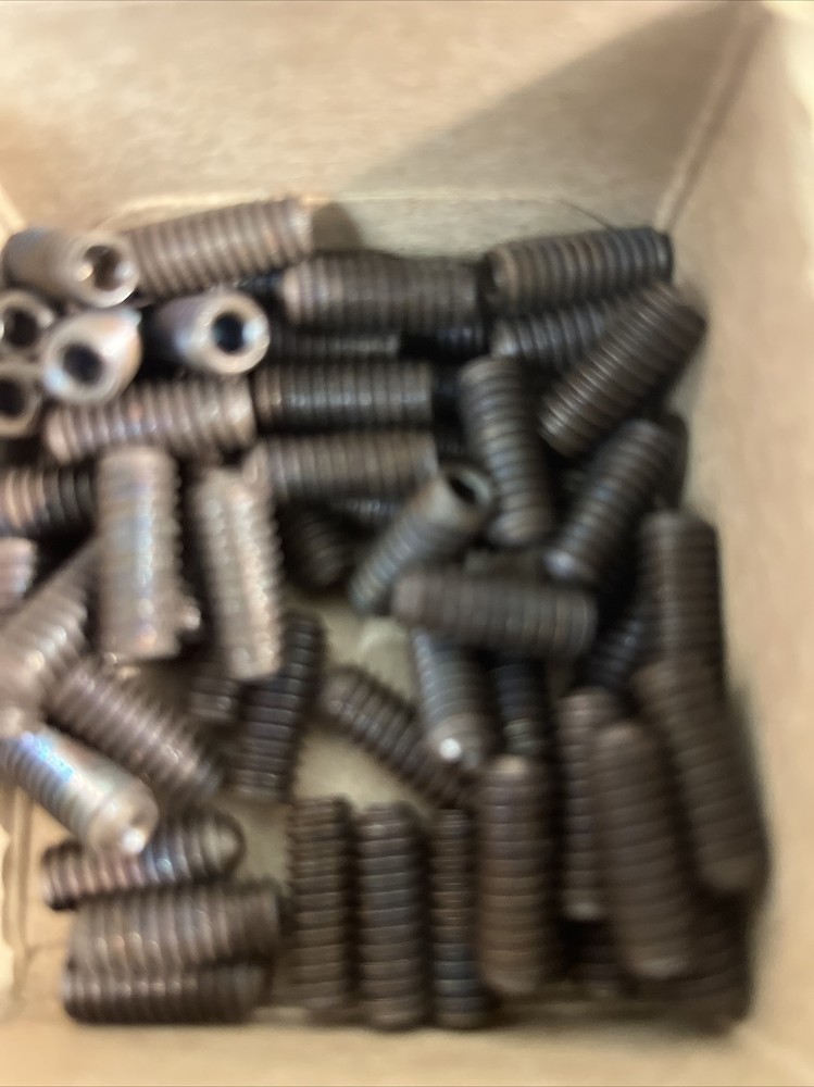 Lot Of 70 Hillman 1/4-20 X 5/8” Steel Socket Set Screws #332231