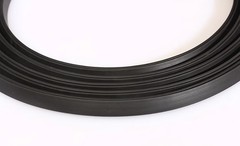 Rubber U-Shaped Sealing Strip Flat/Rounded Corner Edging Trim Seal Width 3-20mm