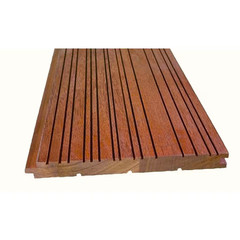 Thermally Modified 8 Ft. X 6 In. X 0.63 In. Solid Wood Grooved Cladding Siding B