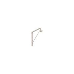 National Hardware S822-093 Shelf/Rod Bracket, Satin Nickel – Quantity 1