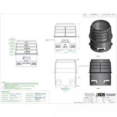 4 In. Singlewall Adapter