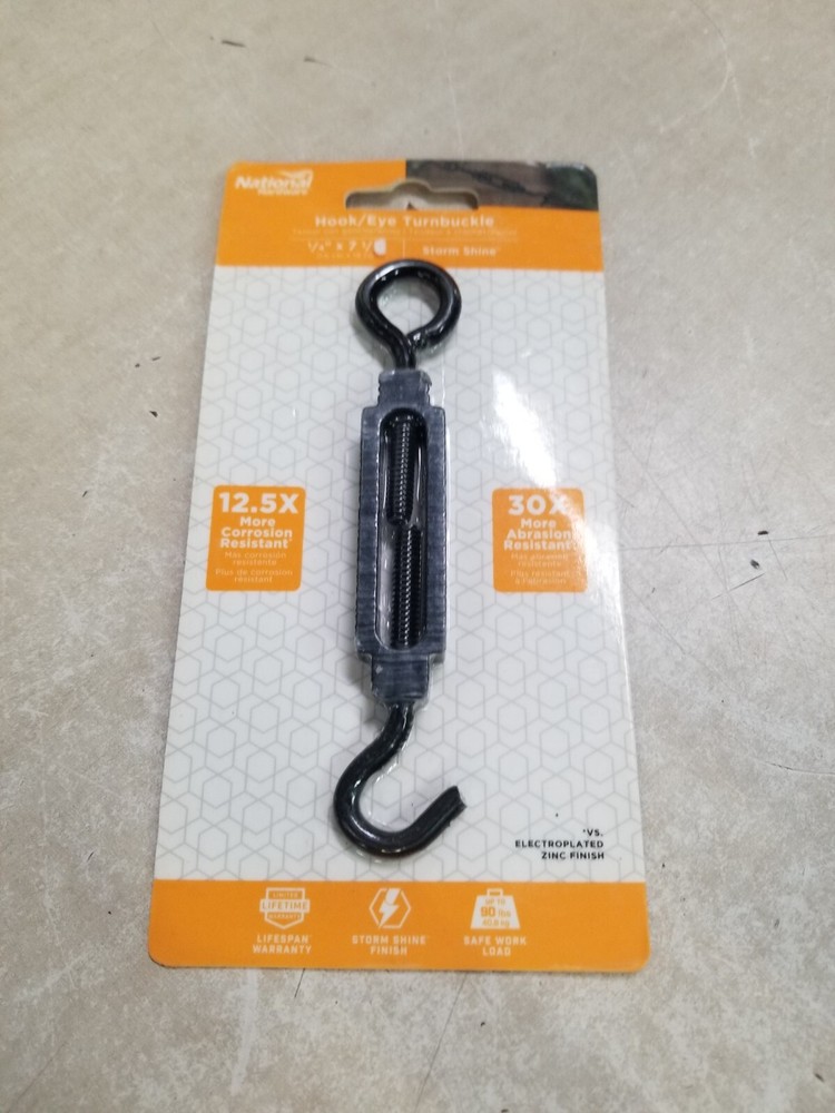 National Hardware N820-120 Turnbuckle Hook And Eye, 7-1/2 inch