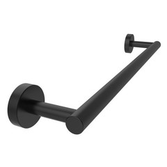 Rarxtr 18 Inches Matte Black Towel Bar For Bathroom Kitchen Hand Towel Holder