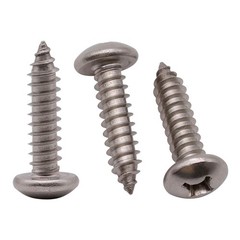 #10 x 3/4″ (100 Pack) Stainless Steel Phillips Pan Head x 3/4″, Silver