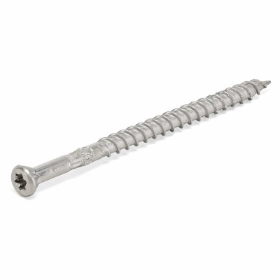 Wood Trim Screws, Star Head, Stainless Steel, #8 x 2-1/2 In., 35-Pk. – 42508V4