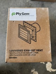 Iron Louvered Exhaust Utility Vent Plygem Exteriors Exvent