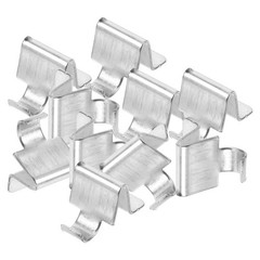 50pcs Shelf Clips For Wood Shelving: Iron Cabinet Shelving Clip Supports –