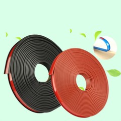 Self-adhesive Edging Strip U-Shaped TPE Edge Trim Wood Furniture Edge Banding