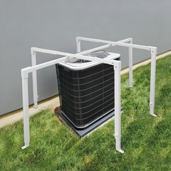 AC Security Cage Adjustable Air Conditioner Cage Air Conditioner Cage White SALE