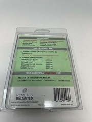4-Button Replacement Case & Battery for Nissan Remote – CASE-NI41B