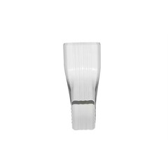 3 In. X 4 In. White Vinyl Downpipe – A/B Elbow