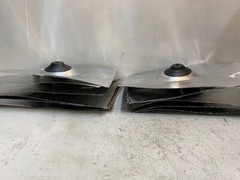 12 Quantity of Aluminum 2-1/4″ Pipe No-Calk Roof Flashing 18″x18″ Base (12 Qty)