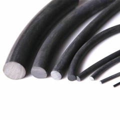 Black Solid Nitrile Rubber Cord O Ring Strip Anti Oil Seal Gasket Dia 1 to 30mm