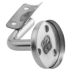 New / Stainless Steel Handrail Bracket Glass Balustrade Stair Wall Glass Support