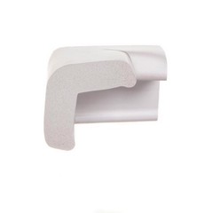 Dreambaby L1302 Gray Adhesive Foam Corner Cushions 1 H x 2.5 W in. Tables