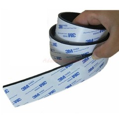 1 Meter Self Adhesive Backed Rubber Strip Roll Width 10mm-100mm,Thickness 1-10mm