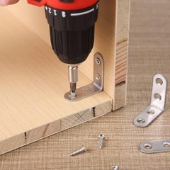 L Bracket Corner Brace 90 Degree Brackets Fastener Heavy Duty Stainless Steel US