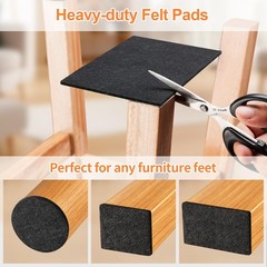 Furnimate Felt Furniture Pads 300 Pieces Furniture Pads For Hardwood Floors