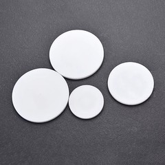 Solid Round PTFE Pads Discs Disc Sheet | Diameter: 12mm-100mm | Thickness 5mm