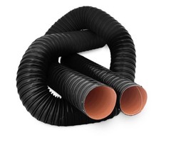 Carbon Fibre Air Box Filter Kit, Silicone Duct, Suits Land Rover models