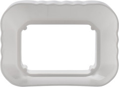 3X4 to 2X3 Gutter Downspout, Downspout to Downspout Adapter (White 2 Pack)