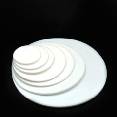 Φ 5mm-150mm PTFE Solid Round Seal Gaskets Disc Thick 0.5/1/1.5/2/3/4/5/6/8mm