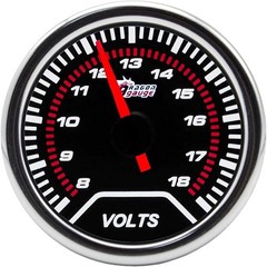 Voltage Gauge 2″ 52mm Auto Voltage Meter Universal Volt Tester Pointer Gauge 12V
