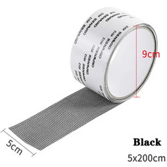 1pc Waterproof Window Screen Repair Tape Self Adhesive Mesh Patch – NEW