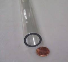 Polycarbonate Round Clear Tube / Tubing 1.00″ x .750″ (1.0″ x 3/4″)-940