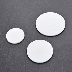 Solid Round PTFE Pads Discs Disc Sheet | Diameter: 20mm-100mm | Thickness 8mm