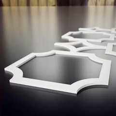 42 3/8 In.W X 23 3/8 In.H X 3/8 In.T Large Anderson Decorative Fretwork Wall Pan