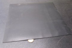 EPDM Rubber Sheet, Black, 3/32″ x 12″ Wide x 12″ Length