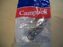 Campbell 3/4″ Swivel Pully #B7655002, NOS