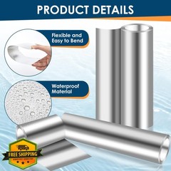 Tubtoken Aluminum Roll Flashing 6”x50′ Metal Roofing