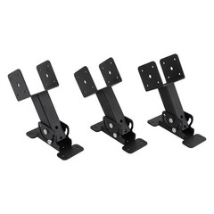 3PCS Roof Beam Brackets Roof Standpipe Bracket Kit Roof Beam Bracket Kit 0-180°